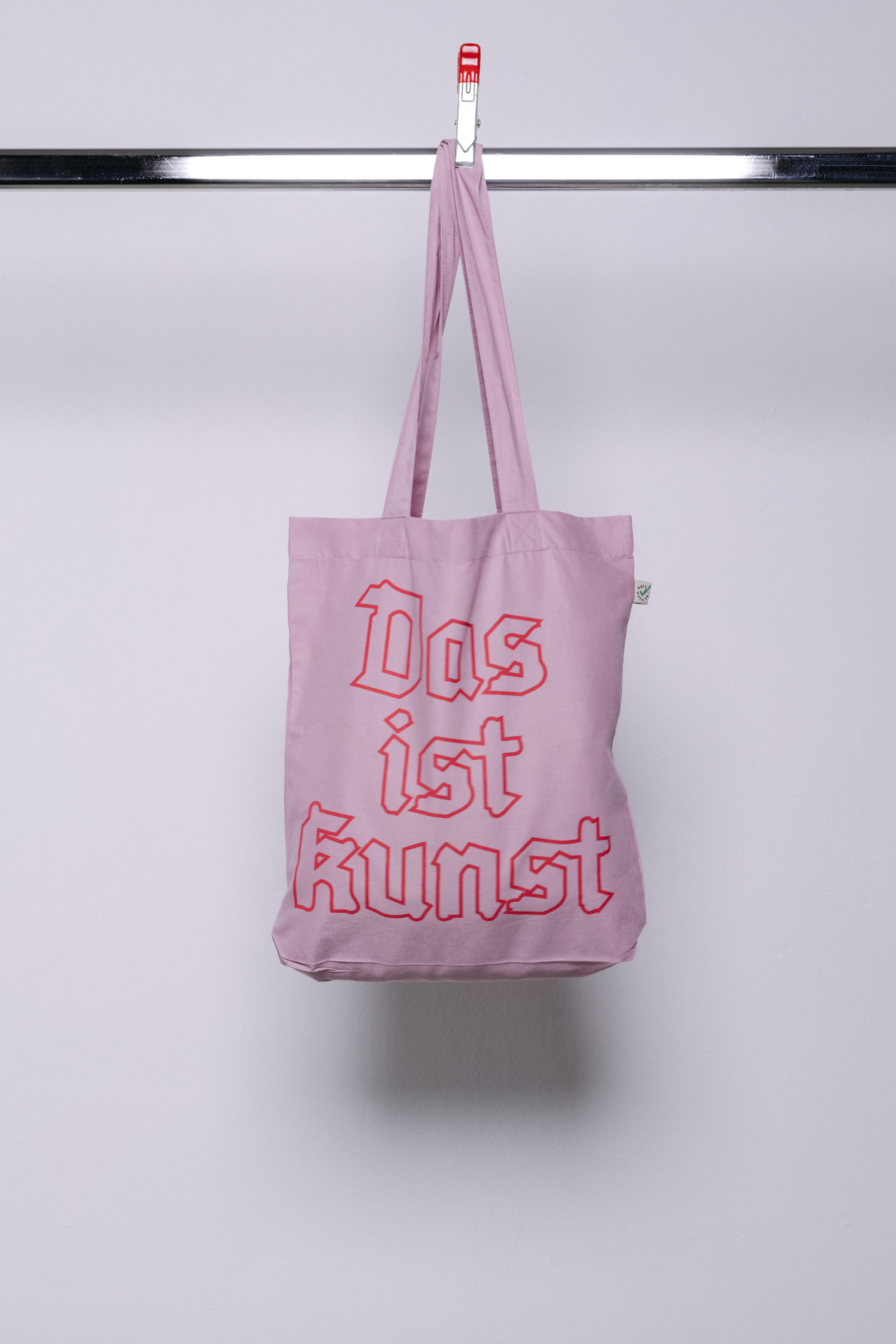 Produktbild für Beutel "Das ist Kunst" ( pink )
